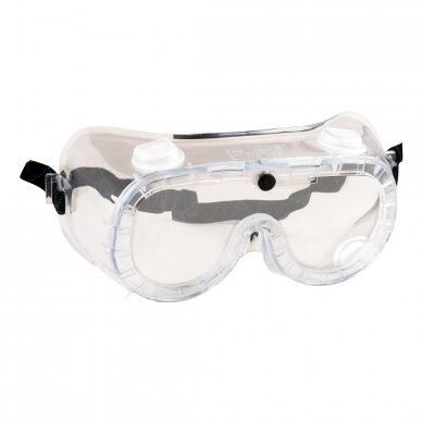 Netiesioginio ventiliavimo apsauginiai PORTWEST PW21 akiniai 1