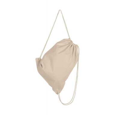 Ekologiškos medvilnės SG OG Backpack užtraukiama kuprinė