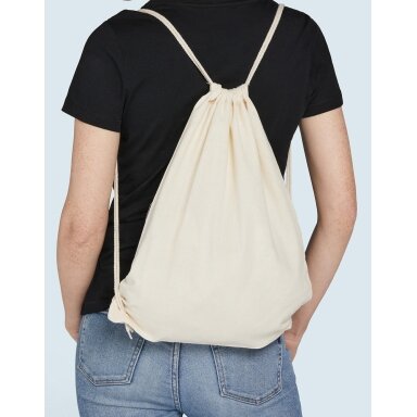 Ekologiškos medvilnės SG OG Backpack užtraukiama kuprinė