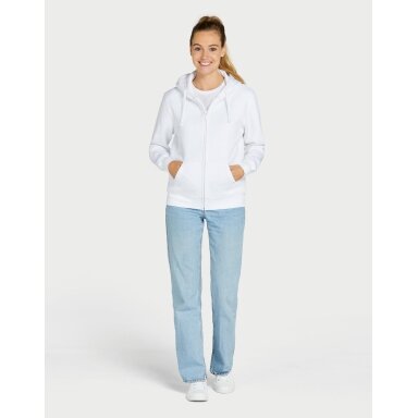 Moteriškas SGO29W užsegamas džemperis su gobtuvu