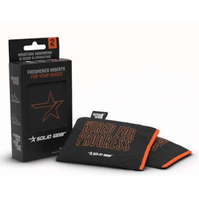 Pagalvėlės batams SOLID GEAR SmellWell, nuo nemalonaus kvapo Pagalvėlės batams SOLID GEAR SmellWell, nuo nemalonaus kvapo