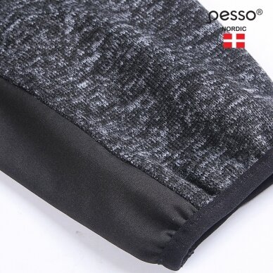 Šiltas Pesso PACIFICdžemperis, pilkas/juodas 4