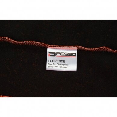 Pesso fleece džemperis FLORENCE, oranžinis 16