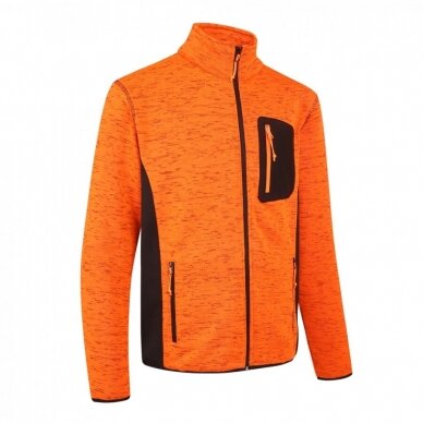 Pesso fleece džemperis FLORENCE, oranžinis 1