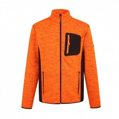 Pesso fleece džemperis FLORENCE, oranžinis