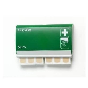Pleistrų laikiklis + 90 pleistrų PLUM QuickFix Textile Pleistrų laikiklis + 90 pleistrų PLUM QuickFix Textile