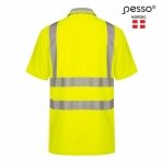 Polo marškinėliai PESSO HVPG Hi-vis, geltoni