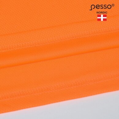 Polo marškinėliai PESSO HVPOR, Hi-vis, oranžiniai 5