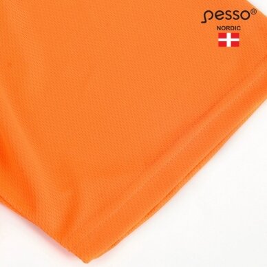 Polo marškinėliai PESSO HVPOR, Hi-vis, oranžiniai 6