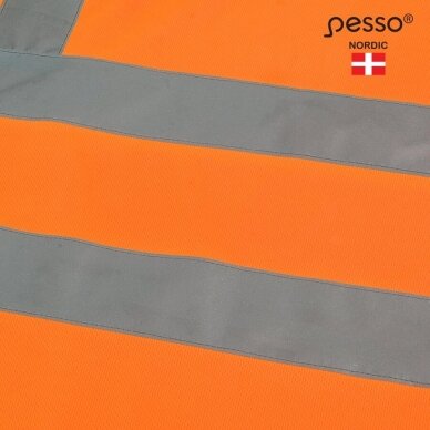 Polo marškinėliai PESSO HVPOR, Hi-vis, oranžiniai 8