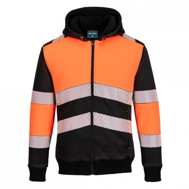 Žieminis Hoodie su užtrauktuku Portwest PW377