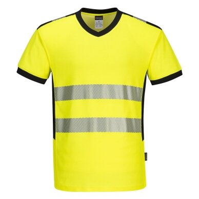 Gero matomumo PORTWEST PW310 sportiniai marškinėliai su V apykakle 2