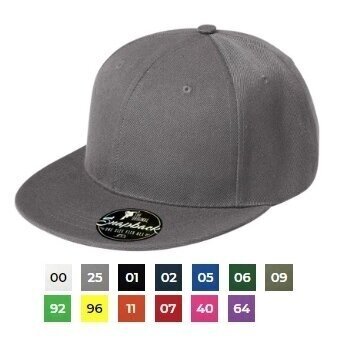 Full Cap stiliaus MALFINI 302 kepurė su snapeliu