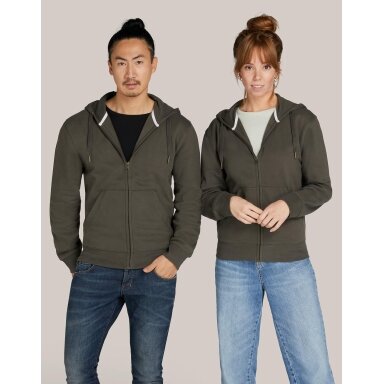 Užsegamas džemperis SGS290, unisex Užsegamas džemperis SGS290, unisex