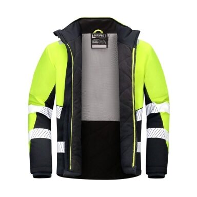 Šilta gero matomumo žieminė LINDA HI-VIS striukė Šilta gero matomumo žieminė LINDA HI-VIS striukė