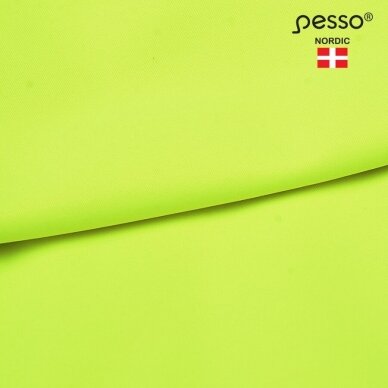 Šilta, ryškaus matomumo softshell Pesso CALGARY striukė, geltona 17