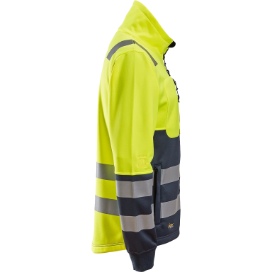 SNICKERS WORKWEAR AllroundWork Hi-Vis 8035 fliso džemperis, klasė 2, geltonas SNICKERS WORKWEAR AllroundWork Hi-Vis 8035 fliso džemperis, klasė 2, geltonas