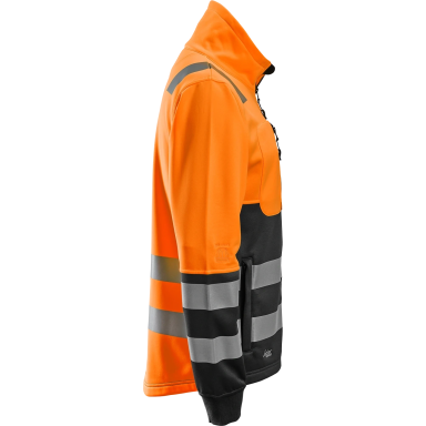 SNICKERS WORKWEAR AllroundWork Hi-Vis 8035 fliso džemperis, klasė 2, oranžinis SNICKERS WORKWEAR AllroundWork Hi-Vis 8035 fliso džemperis, klasė 2, oranžinis