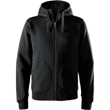 SNICKERS WORKWEAR 2046 storesnis medvilninis sportinis džemperis, juodas