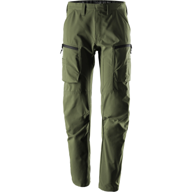 SNICKERS WORKWEAR ServiceLine Stretch 6410 darbo kelnės su šlaunų kišenėmis, žalios SNICKERS WORKWEAR ServiceLine Stretch 6410 darbo kelnės su šlaunų kišenėmis, žalios