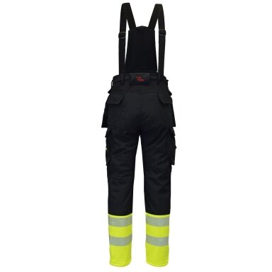 Softshell kelnės REFLEX KLN_DM033 su HI-VIS detalėmis