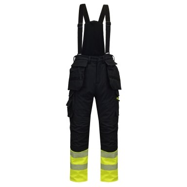 Softshell kelnės REFLEX KLN_DM033 su HI-VIS detalėmis