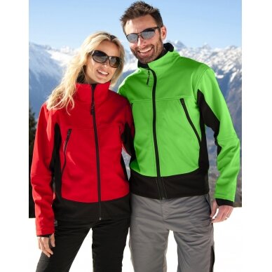 Vyriška vandeniui ir vėjui atspari Result R120X Softshell striukė 2 Vyriška vandeniui ir vėjui atspari Result R120X Softshell striukė 2