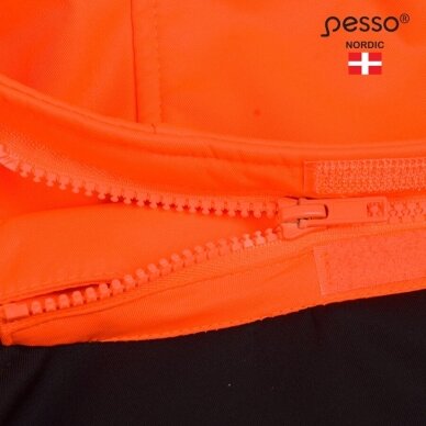 Softshell striukė Pesso PALERMO HI-VIS, ryškaus matomumo oranžinė