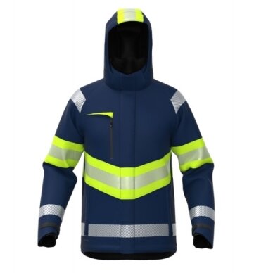 Žieminė softshell striukė BoSafety WJ-ATLANTA-C1-0204 su Hi-Vis detalėmis Žieminė softshell striukė BoSafety WJ-ATLANTA-C1-0204 su Hi-Vis detalėmis