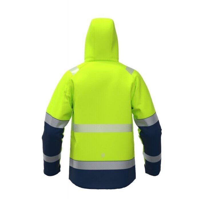 Šilta gerai matoma Softshell BoSafety WJ-VALENCIA-C2-0402 striukė 4 Šilta gerai matoma Softshell BoSafety WJ-VALENCIA-C2-0402 striukė 4
