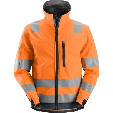 Striukė Hi-Vis AllroundWork 1230 SoftShell SNICKERS WORKWEAR, klasė 3