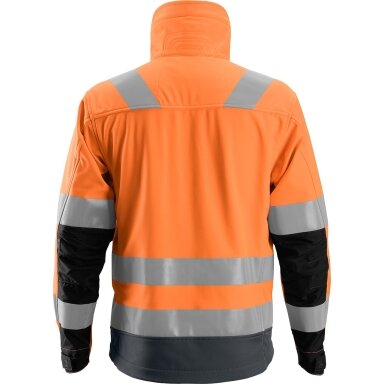 Striukė Hi-Vis AllroundWork 1230 SoftShell SNICKERS WORKWEAR, klasė 3
