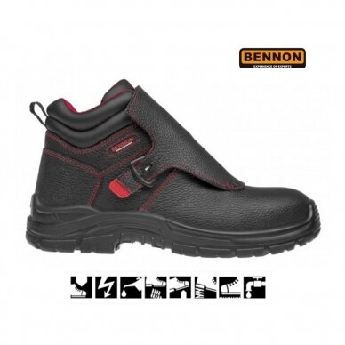 Suvirintojų batai Bennon Welder  S3 SRC HRO 2
