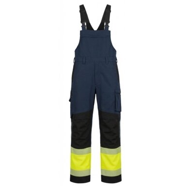 Tamprus BoSafety COMBO Hi-vis Class 1 medvilninis puskombenzonis