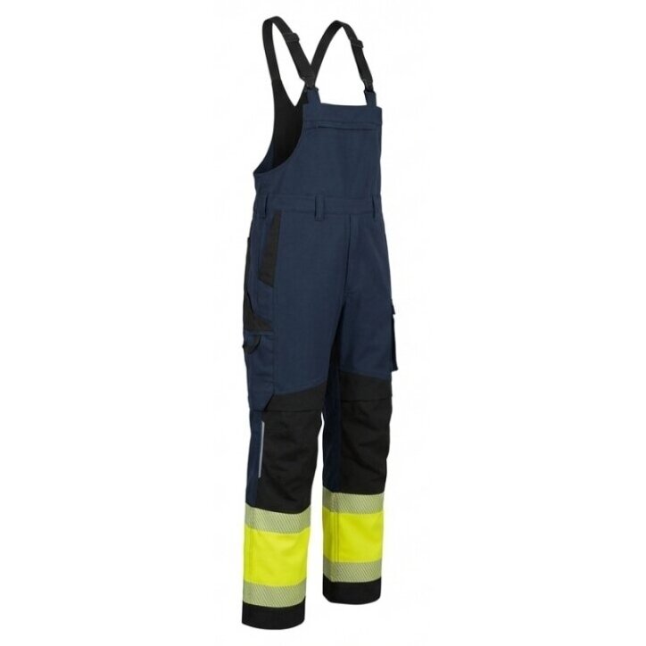 Tamprus BoSafety COMBO Hi-vis Class 1 medvilninis puskombenzonis 2 Tamprus BoSafety COMBO Hi-vis Class 1 medvilninis puskombenzonis 2