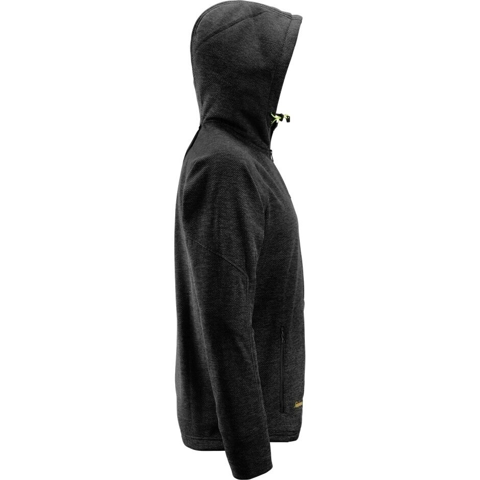 Tvirtas flisinis džemperis su kapišonu FlexiWork SNICKERS WORKWEAR 8041, juodas 2