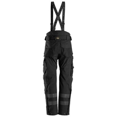 Vandeniui nelaidžios žieminės SNICKERS WORKWEAR AllroundWork 37.5® 6620 kelnės, juodos