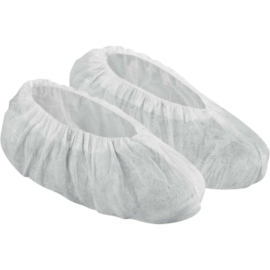 Apsauginiai DELTAPLUS SURCHPO antbačiai su elastine juostele, pakuotėje – 50 porų Apsauginiai DELTAPLUS SURCHPO antbačiai su elastine juostele, pakuotėje – 50 porų