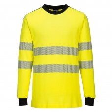 Liepsnai atsparūs gero matomumo sportiniai marškinėliai Portwest FR701