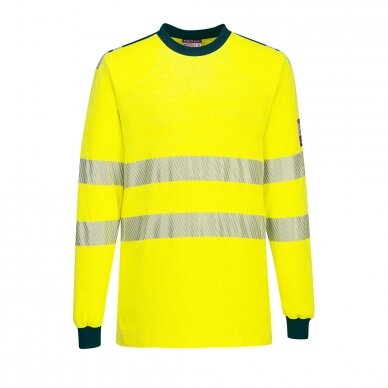 Liepsnai atsparūs gero matomumo sportiniai marškinėliai Portwest FR701 4