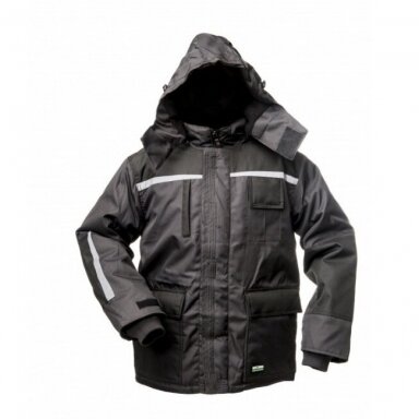 Žieminė BoSafety WJ-ARCTIC-1602 Arctic striukė, pilkai juoda