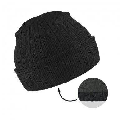 Žieminė KEPUR TERMO kepurė su fleece pamušalu Žieminė KEPUR TERMO kepurė su fleece pamušalu