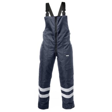 Žieminis BoSafety Oxford CANVAS puskombinezonis su atšvaito juosta Žieminis BoSafety Oxford CANVAS puskombinezonis su atšvaito juosta