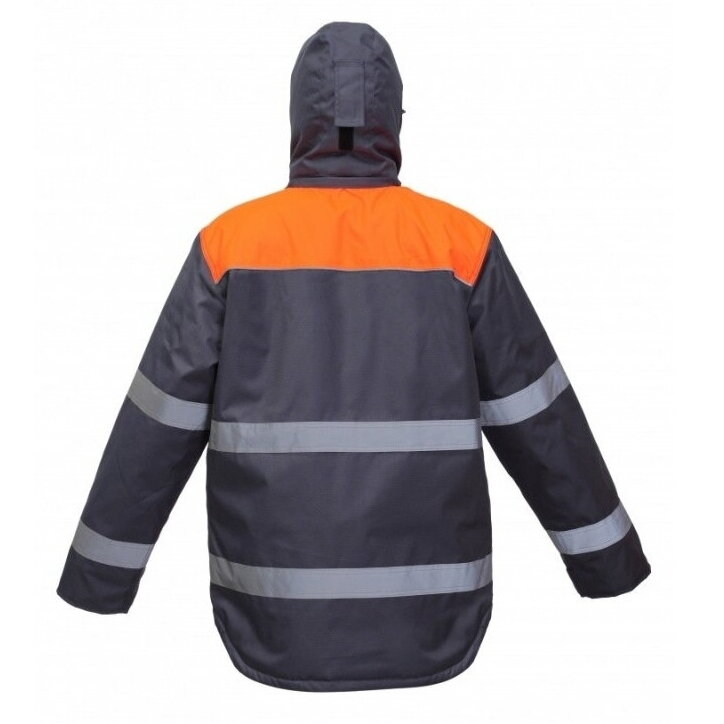 Žieminė BoSafety Oxford striukė su atšvaito juosta CANVAS 2 Žieminė BoSafety Oxford striukė su atšvaito juosta CANVAS 2