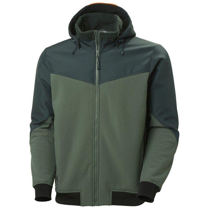 Žieminė striukė HELLY HANSEN Oxford Softsheel Winter Jacket, žalia Žieminė striukė HELLY HANSEN Oxford Softsheel Winter Jacket, žalia
