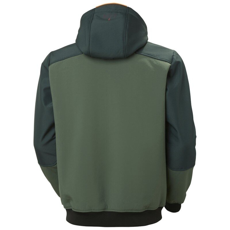 Žieminė striukė HELLY HANSEN Oxford Softsheel Winter Jacket, žalia  1