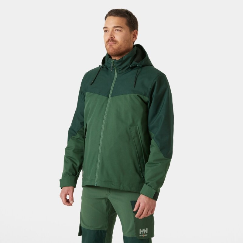 Žieminė striukė HELLY HANSEN Oxford Winter Jacket, žalia  2